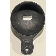 Circa 1885 Cast Iron Chalk Cup - flat black paint CHALKH-13