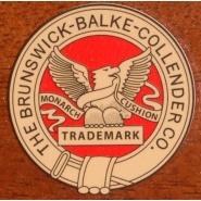 Brunswick Balke Collender Eagle Decal used on many older cues