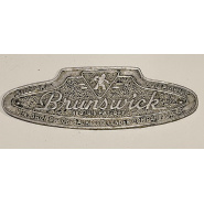 Circa 1950 Brunswick Balke Collender Nameplate (aluminum)