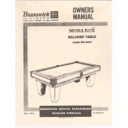 Brunswick Monarch Service Manual (1973)