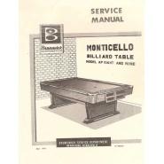 The Monticello Service Manual