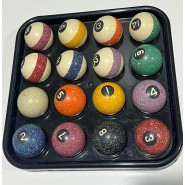 Speckled/Agate Pool Ball Set