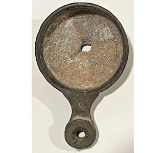 Circa 1885 Cast Iron Chalk Cup CHALKH-11