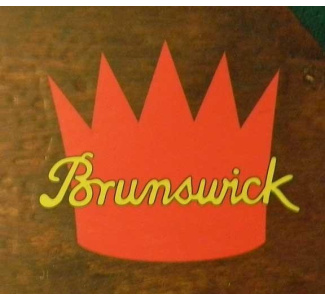 Brunswick Crown Decal for Liberty table pocket shields