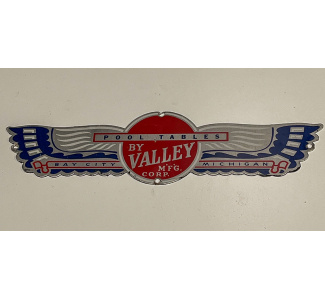 Large 1950's Valley Nametag