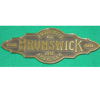 Modern Brunswick Nameplate